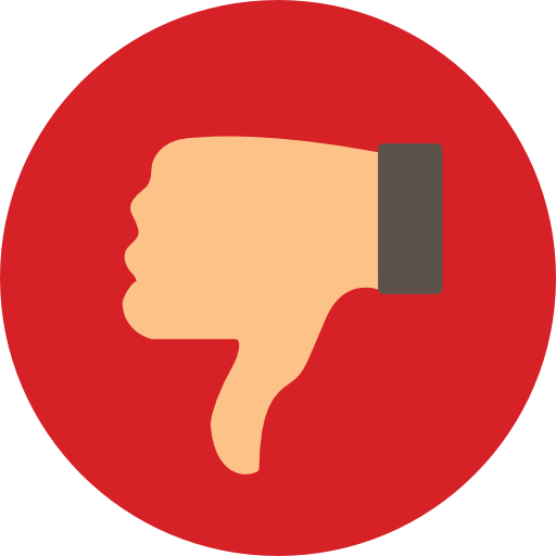 Dislike Icon Logo Image