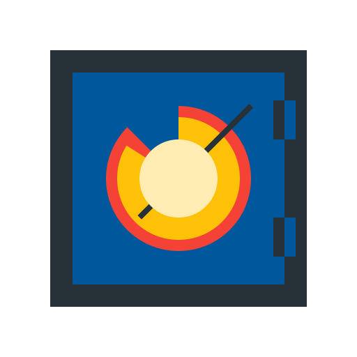 Deposit, Account, Bank, Safe Icon