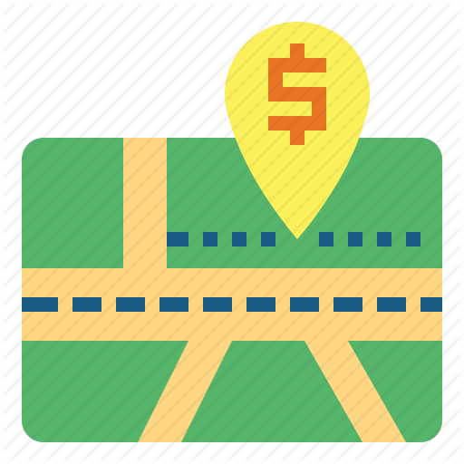 Bank, Location, Map, Placeholder, Pointer Icon