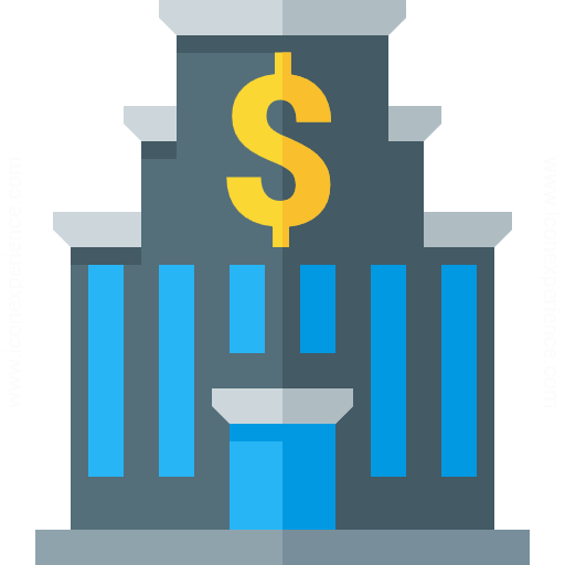 Iconexperience G Collection Central Bank Dollar Icon