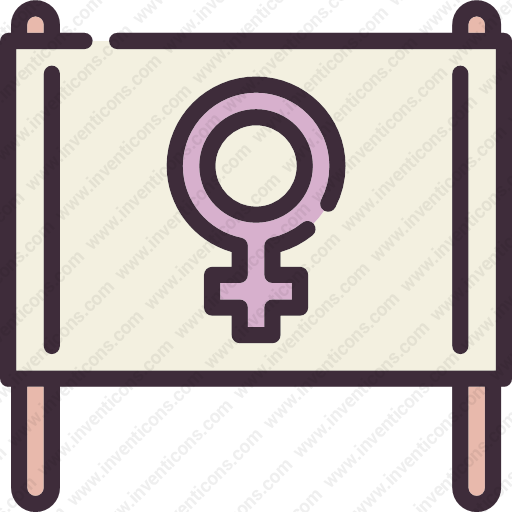 Download Banner,gender,feminism,woman,female,sign,girl Icon