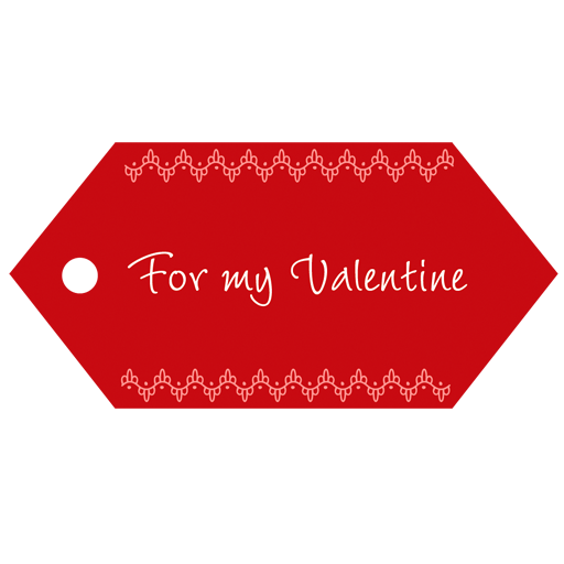 Red Valentine's Day Banner Icon Download Free Icons