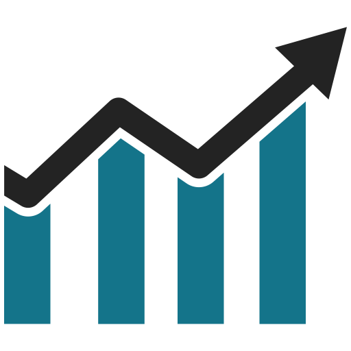 Business Growth, Graph, Bar Chart, Business Graph Icon
