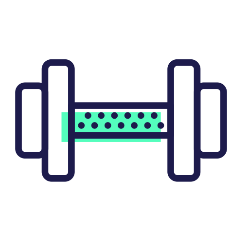 Weightlifting Barbell Icons, Download Free Png And Vector
