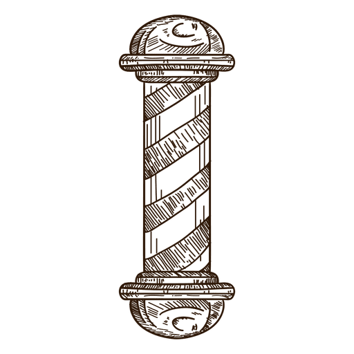 Barber Pole Sign Stripes