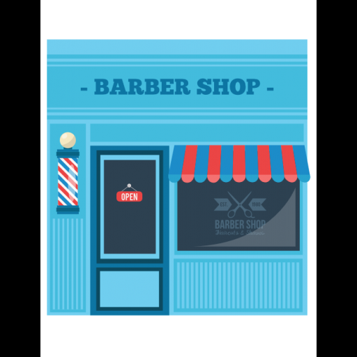Barbershop Icon Building Collection Freepik
