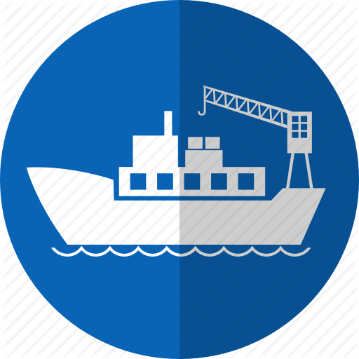 Barge, Barque, Boat, Container, Logistic, Ship, Shipping Icon