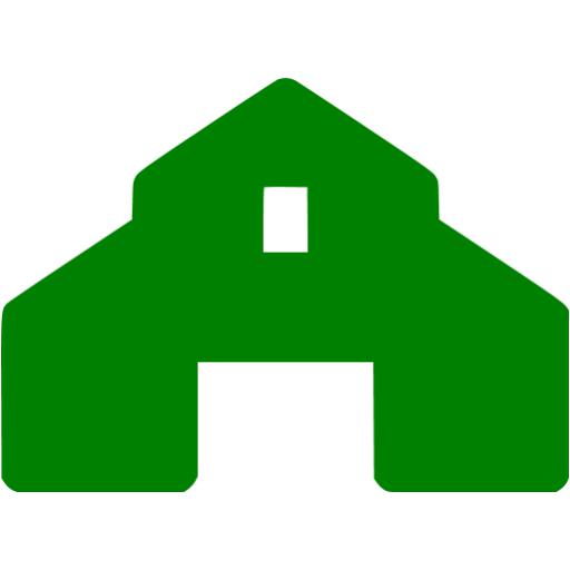 Green Barn Icon