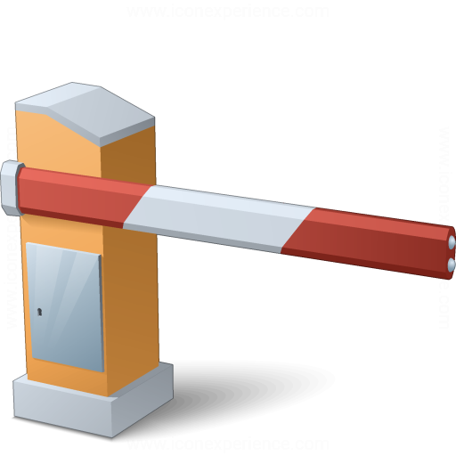 Iconexperience V Collection Barrier Closed Icon