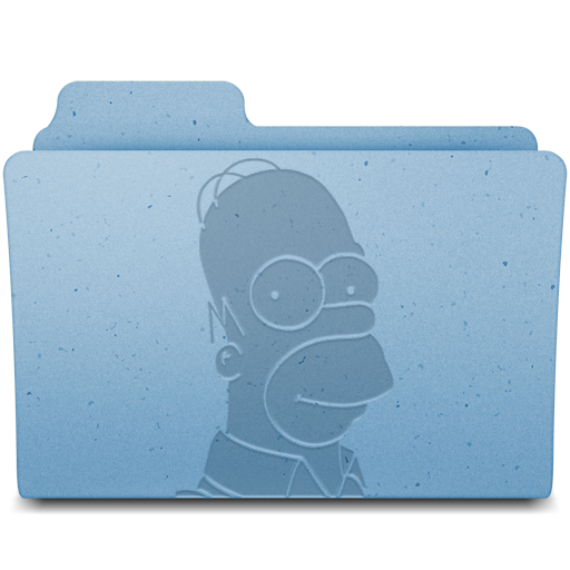 Homer Icon Leopard Extra Folder Iconset Gordon Irving