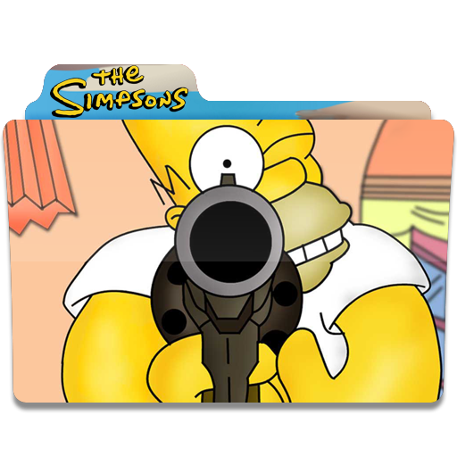 Simpsons Folder Icon Simpsons Folder Iconset Quaffleeye