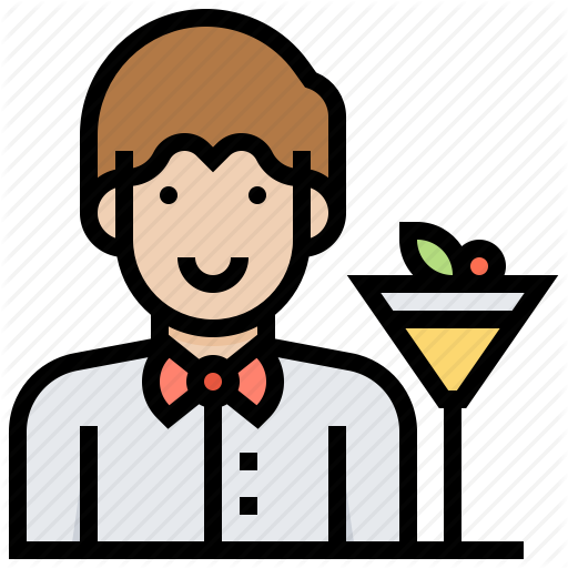 Bartender, Career, Cocktail, Drinks, Job Icon
