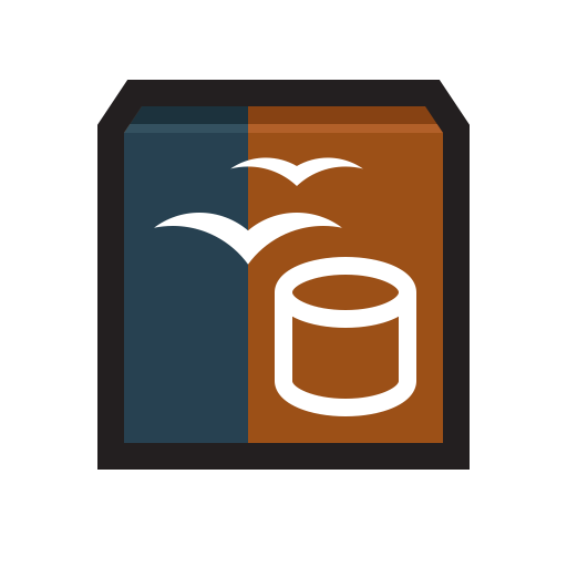 Openoffice Base Icon Flat Strokes App Iconset Hopstarter