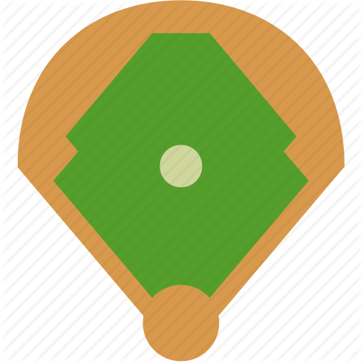 Baseball, Field, Sport Icon