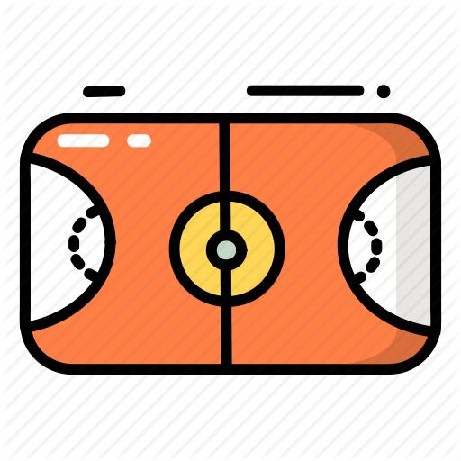 Basketball, Court, Field, Sport Icon