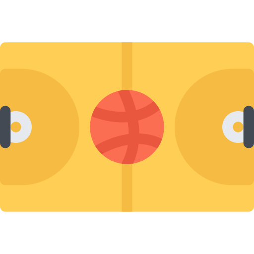 Basketball Court Playground Png Icon