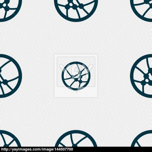 Basketball Icon Sign Seamless Abstract Background With Geometric