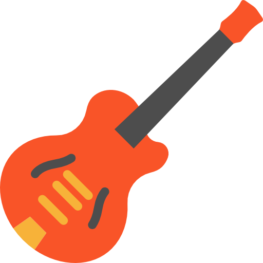 Electric Guitar, Bass Guitar, Musical, Music, Concert, Speaker Icon