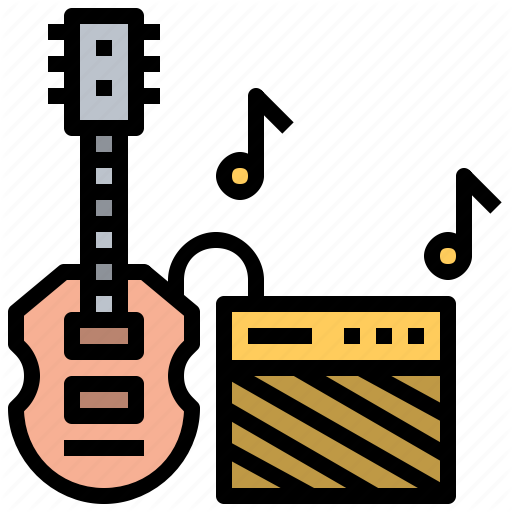 And, Bass, Electric, Guitar, Multimedia, Music, String Icon