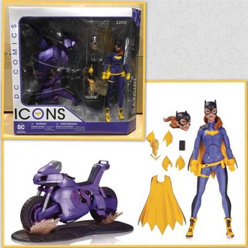 Batman Figura Cm Batgirl Of Burnside Con Moto Deluxe Dc Comics