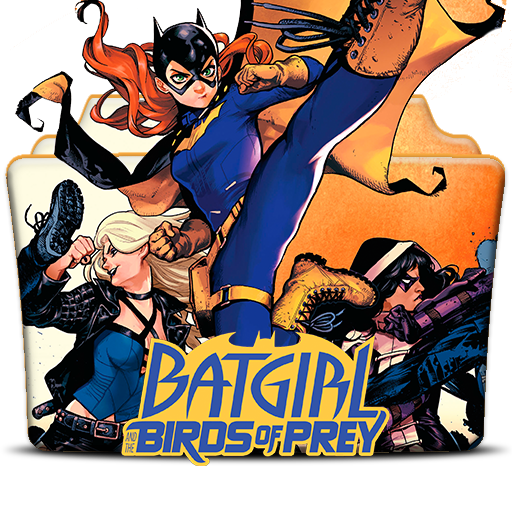Batgirl And The Birds Of Prey Folder Icon