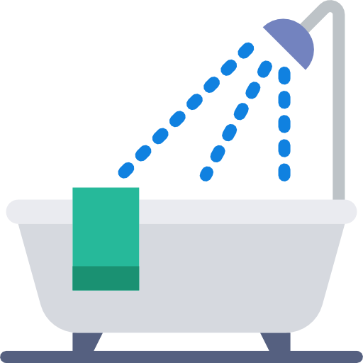 Hygienic, Bathroom, Hygiene, Washing, Bath, Clean, Bathtub Icon