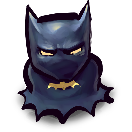 Comics Batman Icon Ultrabuuf Iconset Mattahan
