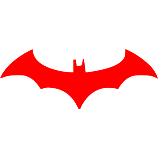 Red Batman Icon