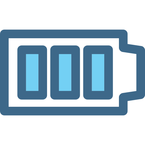 Technology, Full Battery, Battery Status, Battery, Battery Level Icon