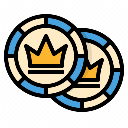 Casino, Chip, Coins, Disc, Game, Reward, Tokens Icon
