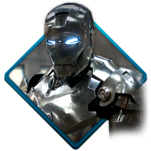 Iron, Man Icon Free Of Water Gaming Icons