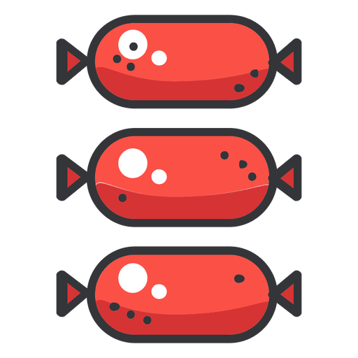 Sausage Flat Icons