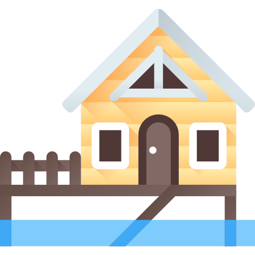 Cottage Vector Beach Transparent Png Clipart Free Download