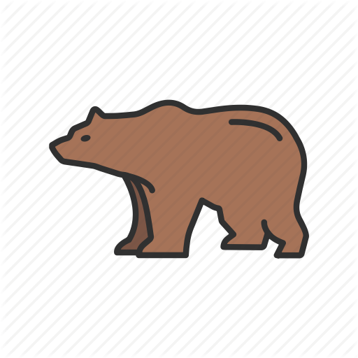 Animal, Bear, Bear Market, Brown Bear Icon