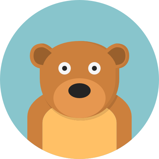 Bear Icon Animals Pixel Perfect