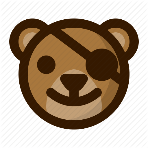 Avatar, Bear, Emoji, Face, Pirate, Profile, Teddy Icon