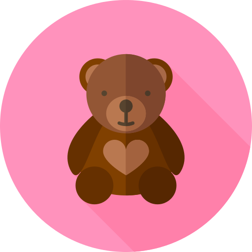 Teddy Bear Heart Png Icon