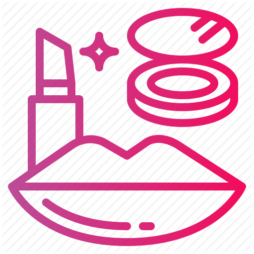 Beauty, Cosmetics, Lipstick, Makeup Icon