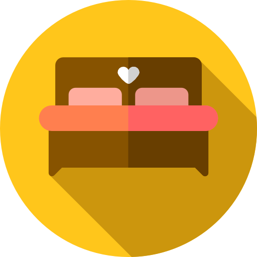 Hostel, Bed, Sleeping Icon