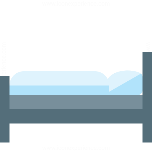 Iconexperience G Collection Bed Empty Icon