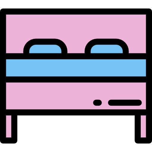 Furniture, Bed, Bedroom Icon