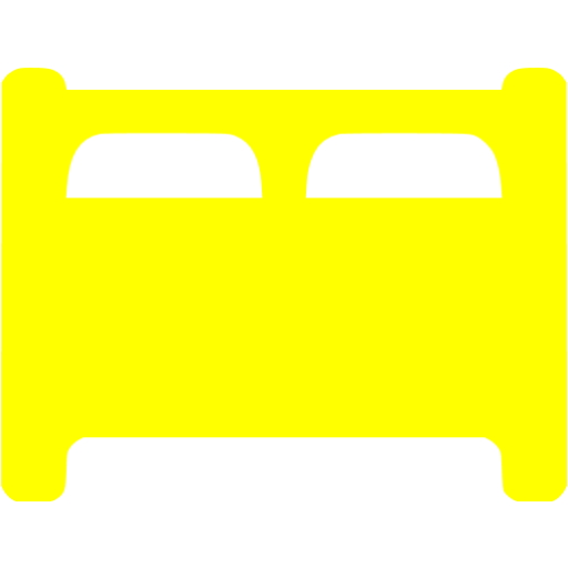 Yellow Bed Icon