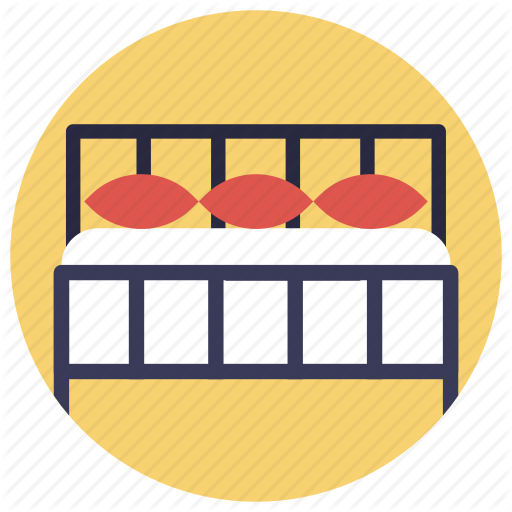 Bed, Bedroom, Relax, Room, Sleep Icon