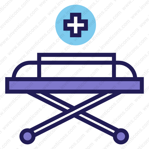Download Hospital Bed,stature Icon Inventicons