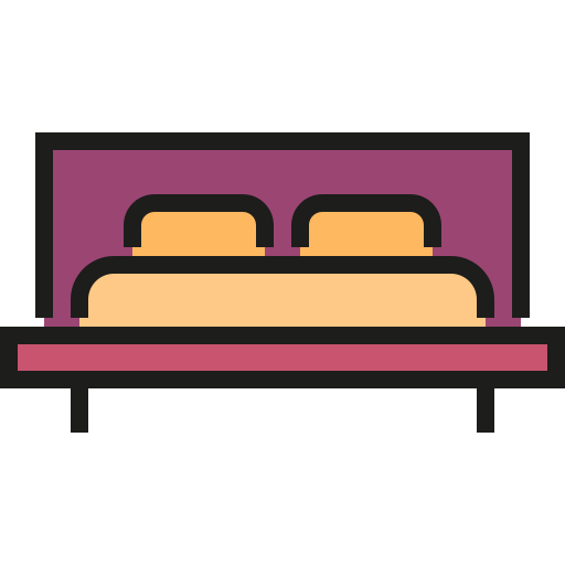 Multicolor Double Bed Png Icons And Graphics
