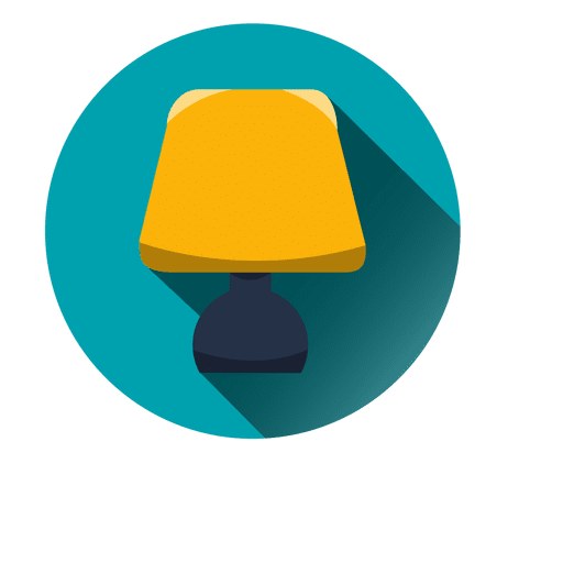 Bedroom Lamp Round Icon