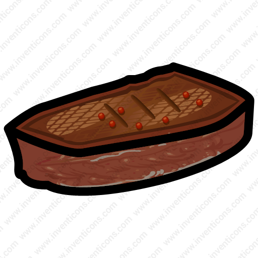 Download Steak,bacon,beef,meat,pork,steak Icon Inventicons