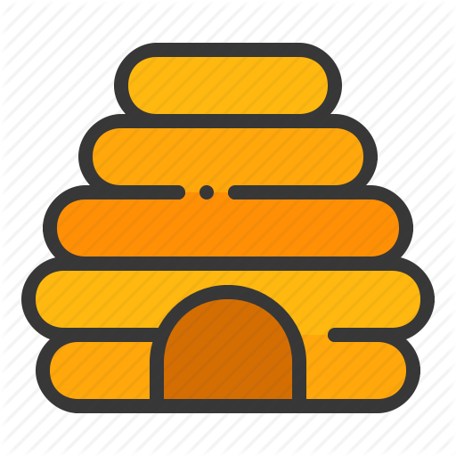 Bee, Beehive, Farm, Hive Icon