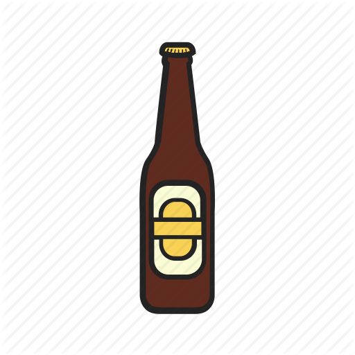 Alcohol, Beer, Bottle, Drink, Glass Icon