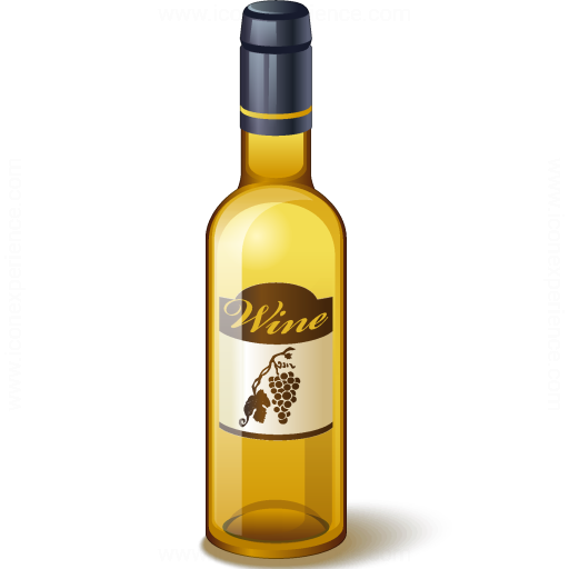 Iconexperience V Collection Wine White Bottle Icon